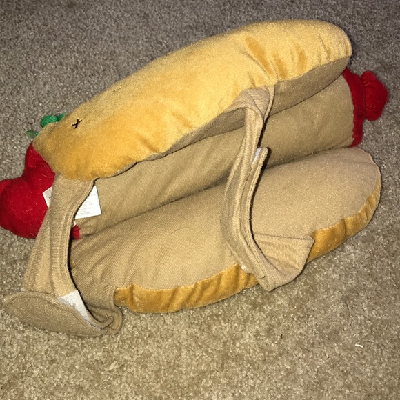 Dog Costume Hot Dog Fries Hat S/M Velcro Comfort - Picture 7 of 8